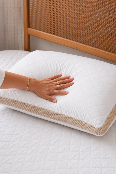 İlay home concept Gold Series Air-Conditioned Pillow 1,200 Grams Extra Full