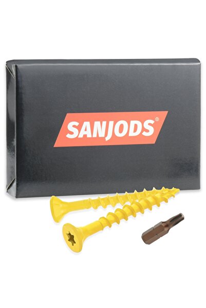 choice2 8x1-5-8 (100Pcs) 100-35pcs Wood Screws #8 #10 Rust Resistant Deck Scr...