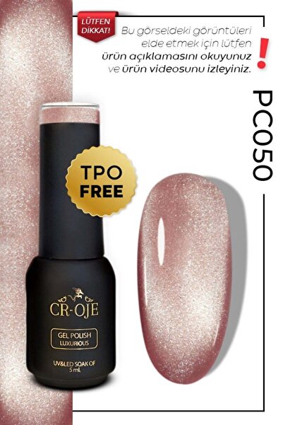 CROJE KALICI OJE Inci Tanecikli Manyetik Cat Eye / Kedi Gözü- PC050 (5 ML)