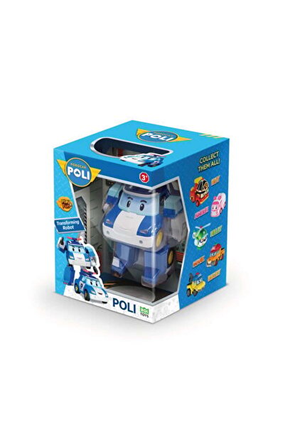 Robocar Poli Dönüşen Polis Araba Figür – Poli Modeli 10 cm – 3+ Yaş