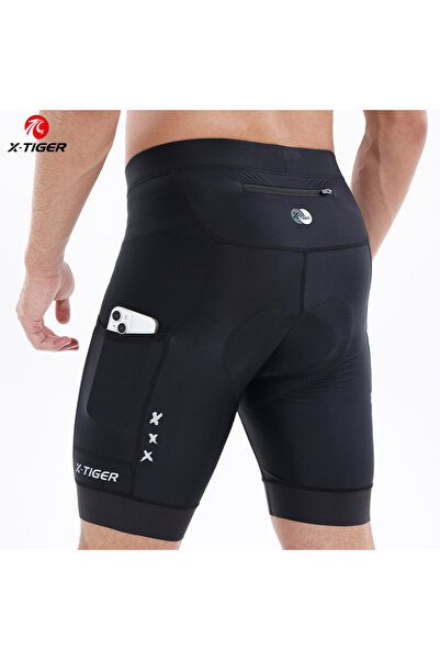 Choice S XM-DK-37601 X-TIGER Cycling Shorts Men 5D Padded with Back Pocket An...