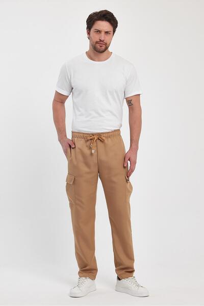 ALEXANDERGARDI BELİ LASTİKLİ ERKEK KARGO PANTOLON(E24-51204-ERKK)