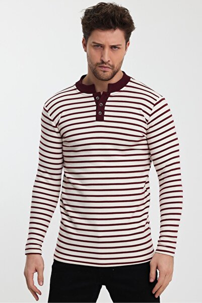 ALEXANDERGARDI سويت شيرت رجالي بأزرار (E24-72803-ERK)