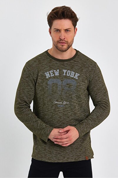 ALEXANDERGARDI Printed Sweatshirt with Slits (E23-75101)