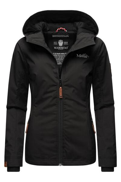 Marikoo Übergangsjacke Brombeere