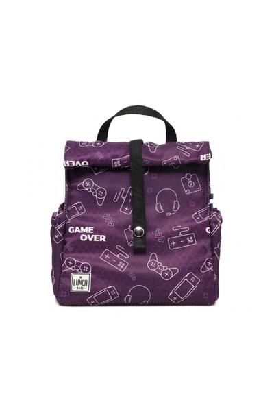 The Lunch Bags Η ΑΥΘΕΝΤΙΚΗ ΠΑΝΤΑΣΕΙΡΑ ΦΑΓΗΤΟΥ ΠΑΙΔΙΚΗ LB1006-GAMER Μωβ