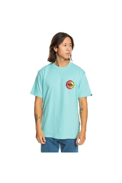 Quiksilver LONG FADE SS EQYZT07670-BHA0 Τυρκουάζ M