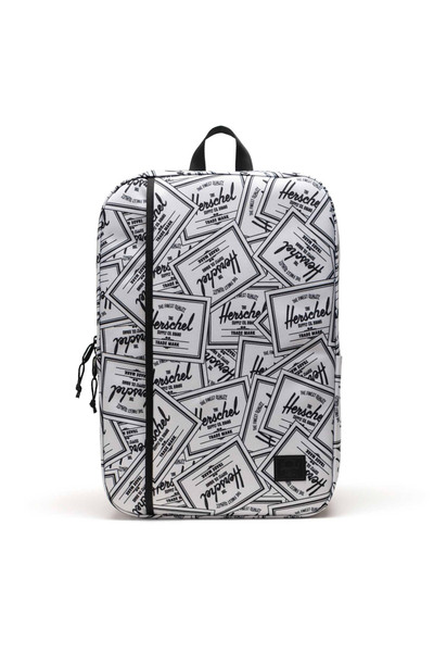 Herschel Supply Co. HERSCHEL WESBROOK ΣΑΚΙΔΙΟ ΠΛΑΤΗΣ 11671-07111 Λευκό-Μαύρο