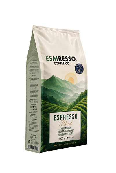 Esmresso Espresso Blend Çekirdek Kahve 1000g