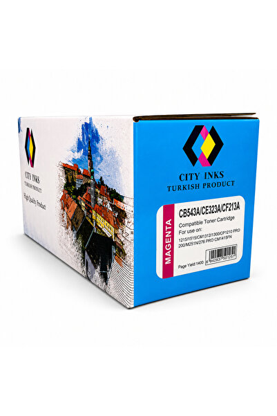 City Inks Turkish City Ink compatible ink cartridge for HP 131A Red (Magenta)...