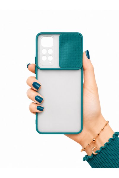 noktaks Redmi Note 11S Global Compatible Case with Sliding Camera Protection ...
