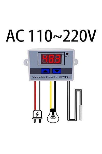 Choice3 110V-220V Digital Temperature Controller XH-W3001 for Microcomputer T...