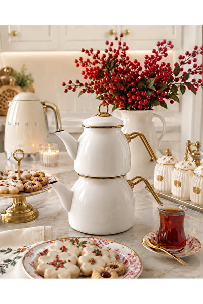 Pak Home Emaye çaydanlık