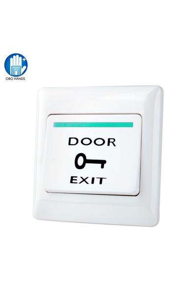 Choice Waterproof Door Exit Button Release Switch NO/NC/COM Output Emergency ...