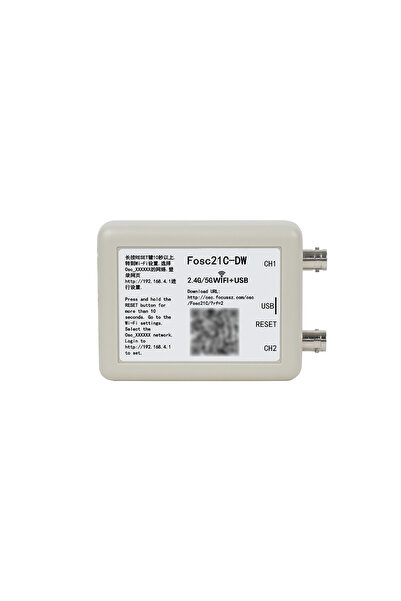Choice Fosc21C-DW Dual-Band WIFI + USB Oscilloscope - 2-channel synchronous s...