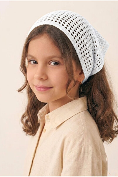 M&C Colleciton Girl's 100% Cotton Summer Mesh Knitted Scarf Bandana Hair Acce...
