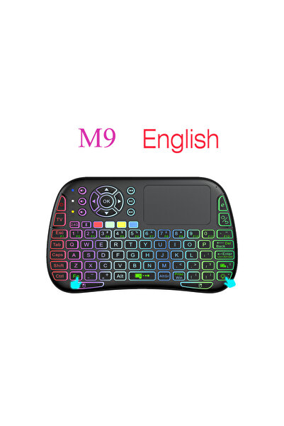 Choice English-Backlight Wireless Mini Keyboard Dual Mode 2.4G BT Voice Assis...