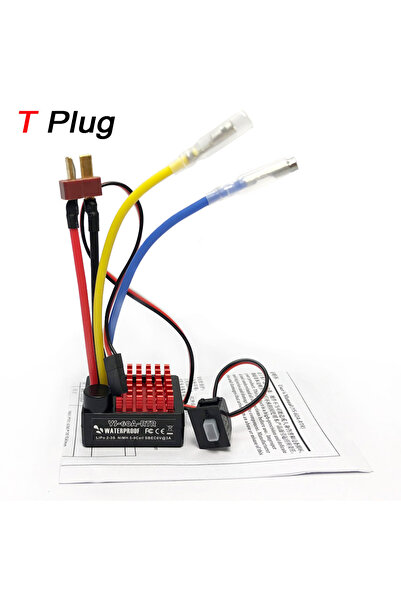 Choice 60A-RTR T Plug Waterproof 1060 RTR 60A Brushed Electronic Speed Contro...