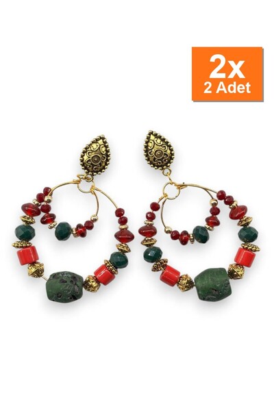 Bozhi Earrings Handmade Design Stylish Meaningful Gift for Special Occasions