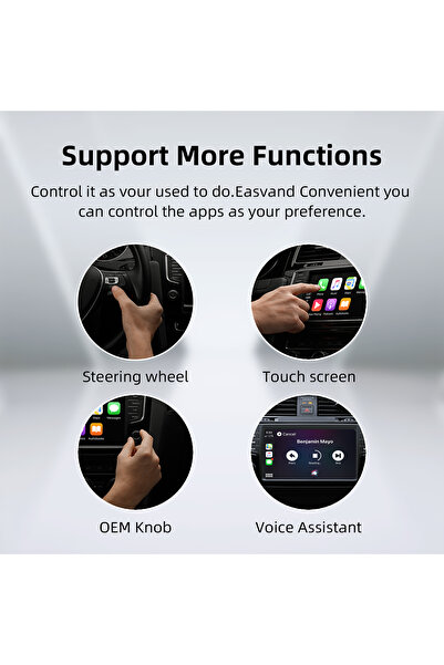 Choice 8G 128G EzoneTronics CarPlay Android Ai Box Wired To Wireless CarPlay ...