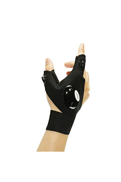 Choice Right LED Lighting Gloves for Running Cycling Camping Waterproof Flash...