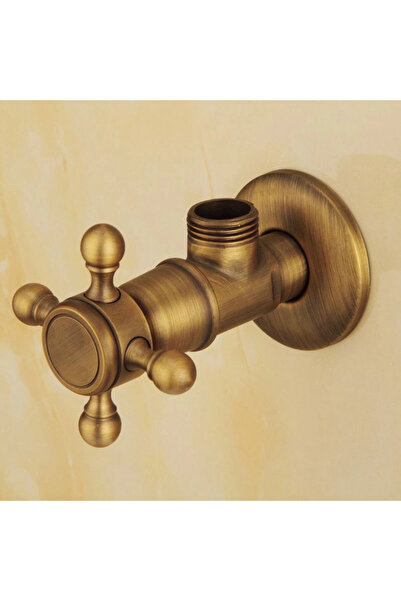 Choice BAKALA Bronze Triangle Valve Water Control Valve Antique Triangle Valv...