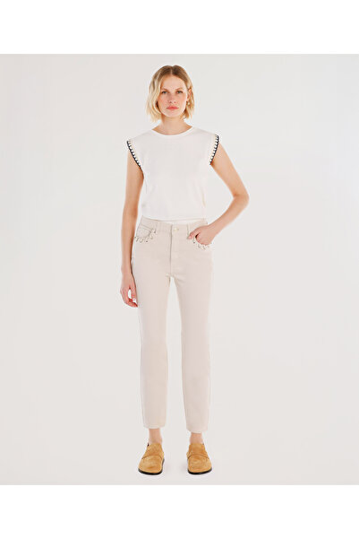 Yargıcı Slim Fit Trousers with Pocket Detail
