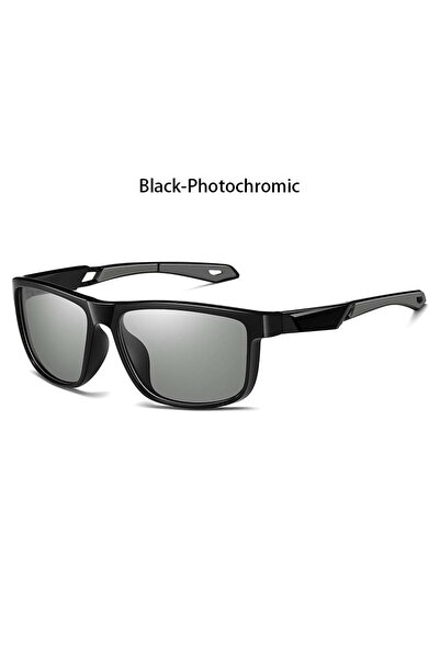Choice BlackPhotochromic Photochromic Polarized Sports Vintage Sunglasses Men...