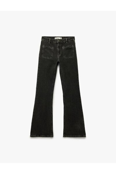 Koton Kadın Jean Pantolon 6WAL40148MD