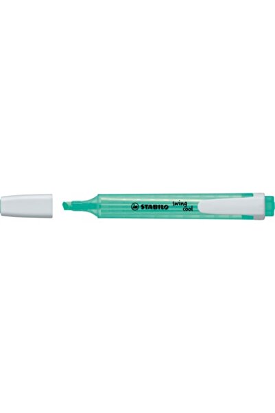 Stabilo Stabilo Swing Cool Pastel Turquoise Color Highlighter Pen 10-Pieces