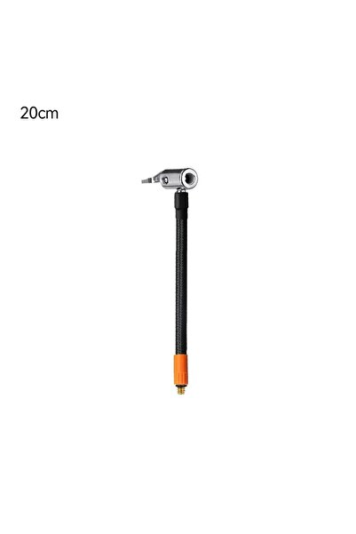 Choice 20cm Car Tire Air Inflator Hose M6 Locking Air Chuck With Standard Tir...