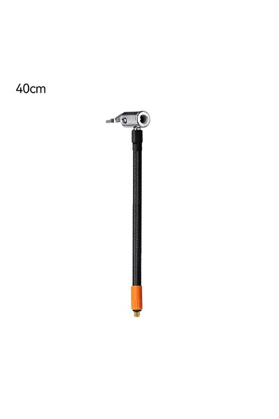Choice3 40cm Car Tire Air Inflator Hose M6 Locking Air Chuck With Standard Ti...