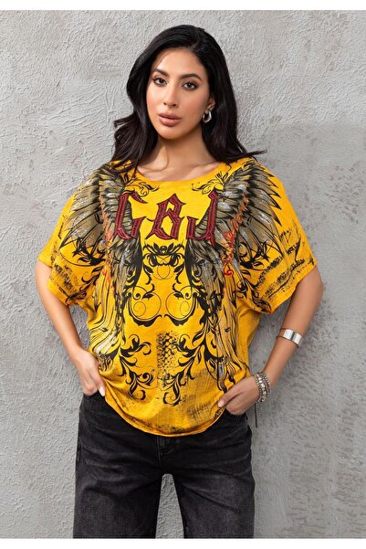 Cipo & Baxx Wt377 Women Stylish T-Shirt