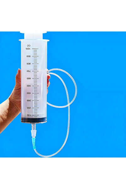 Choice7 1000Mllight Pipe Durable Large Capacity Plastic Syringes - 100ml, 150...