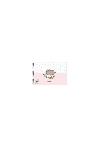 KESKİN COLOR Keskin Color Pusheen Resim Defteri Spiralli 25X35 Cm 15 Yaprak K...