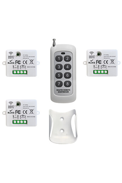 Choice 3RC 1B Mini Wireless Smart Light Switch with Remote Control 1000M Dist...