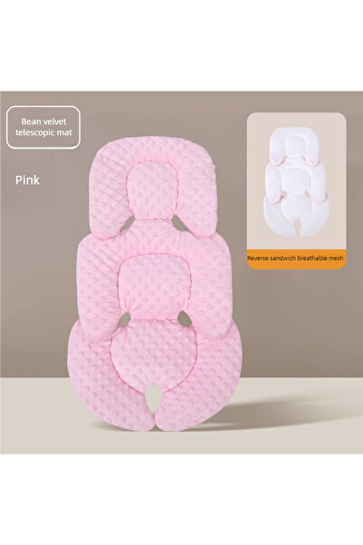 Choice1 Pink Baby Stroller Cushion Universal Insulation Mattress Insert for C...