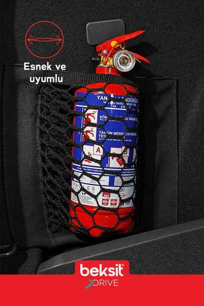 BEKSİT Drive In-Car Organizer Pocket Net (25X25)