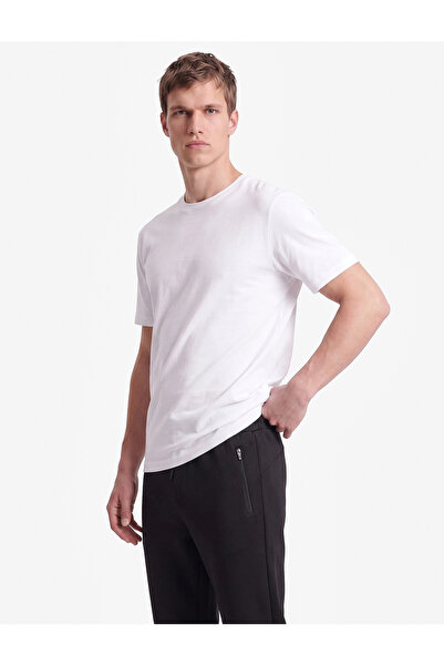 Koton Scuba Fabric Sports Jogger Sweatpants with Lace-Up Waist, Zipper Pockets