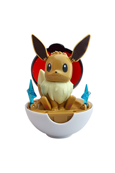 choice2 4 Pokemon figure ball Bulbasaur Eevee Charmander Meowth Squirtle Pika...