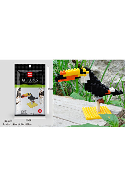 Choice5 B38 Kids Toy Mini Building Blocks Micro Bricks Eagle Moose Dog Cat Bi...