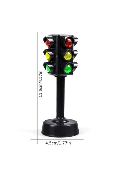 Choice black Creative Toy Traffic Light Traffic Light Toy Model Parking Lot S...