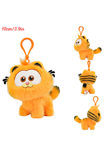 Choice 10CM Standing GARFIELD Family ORIGINAL Kawaii Plush Toys Keychains Cut...