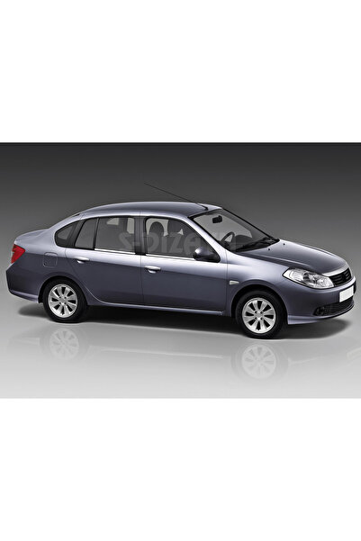 S Dizayn S-Dizayn Renault Symbol 2 Krom Cam Çıtası 4 Prç 2008-2012 7004060