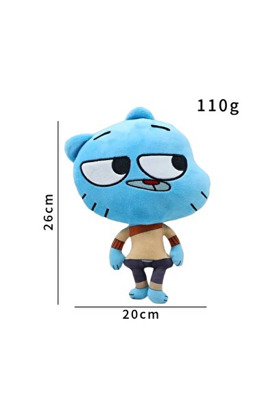 Choice 24-34cm A New World Of Gumball Darwin Plush Doll Cartoon Banana Joe An...