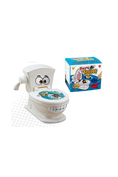 Choice 1pc Mini Toilet Anti Stress Toys Two Person Interactive Catapult Toile...