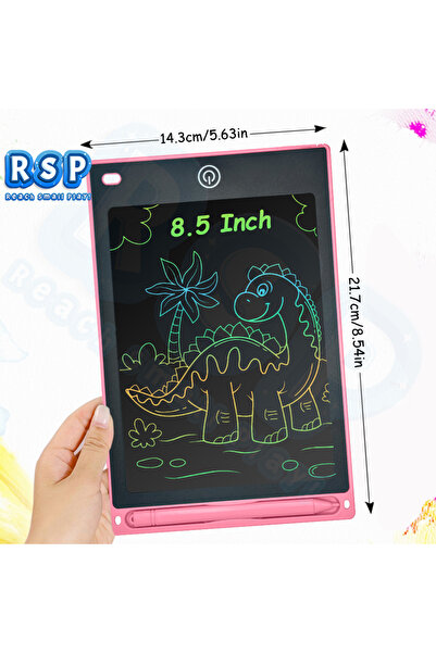 Choice5 Pink 1PC RSP 8.5 Inch Drawing Tablet LCD Writing Board For Kids Boys ...
