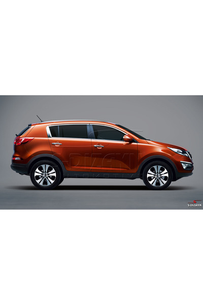 S Dizayn S-Dizayn Kia Sportage Krom Cam Üst Çıtası 4 Prç 2010-2015 6401070