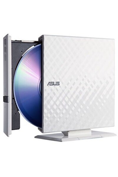 ASUS Unitate optică externă DVD Writer SDRW-08D2S-U, 8x, Albă