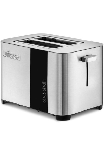 Ufesa Prajitor de paine Duo Deluxe, Functie Decongelare, 850W, Carcasa Otel I...